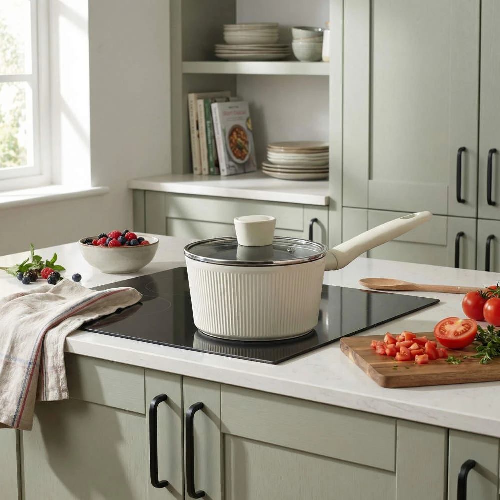 Russell Hobbs RH03868C Cote 20 cm Saucepan, Kreminis