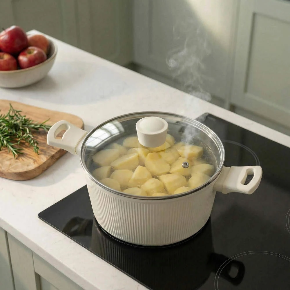 Russell Hobbs RH03877C Cote 24 cm Stockpot, Kreminis