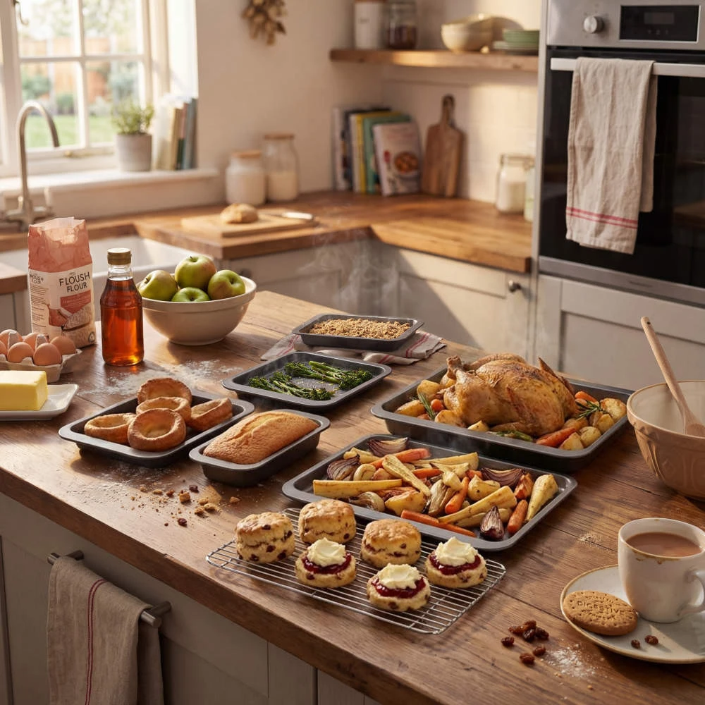 Russell Hobbs RH03903 kepimo indų rinkinys, sudedamas, 7 dalys
