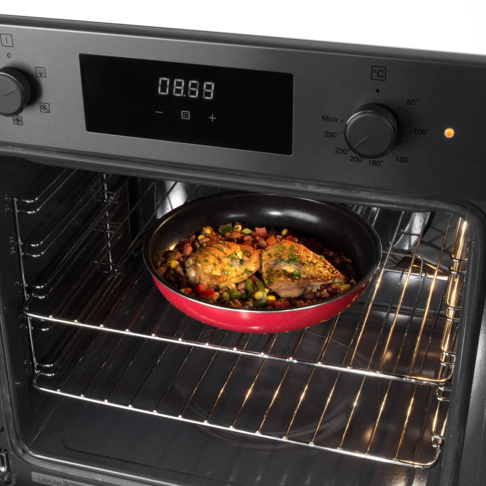 Russell Hobbs RH03995 Riviera 4 dalių keptuvių rinkinys su išmaniuoju spaustuku