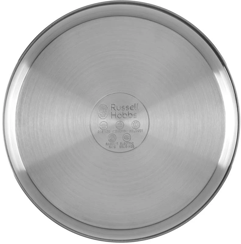 Russell Hobbs RH04033 nerūdijančio plieno 4 dalių keptuvės su „Smart Clip“
