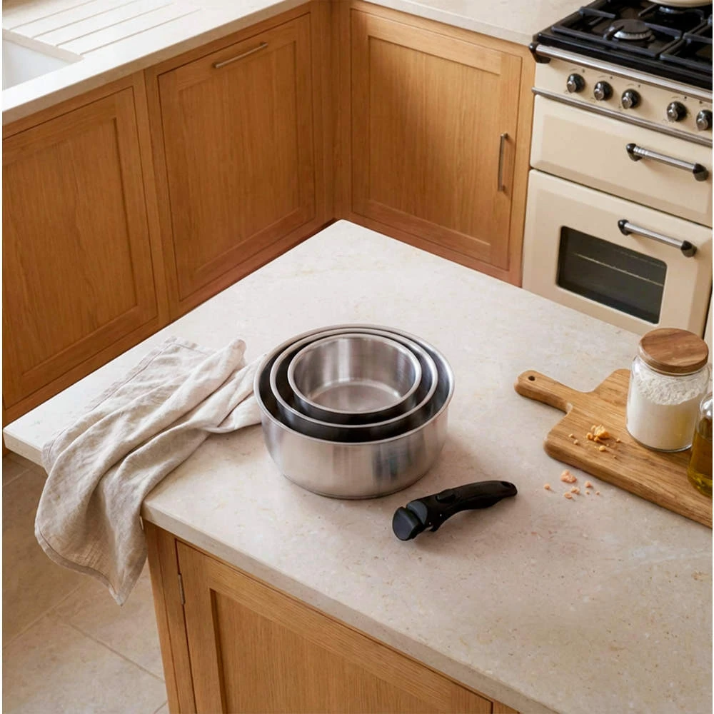 Russell Hobbs RH04034 nerūdijančio plieno 4 dalių „Smart Clip“ pritaisytuvas