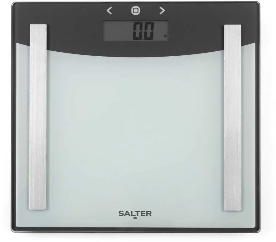 Salter 9137 SVWH3REU16 Sidabrinis Baltas Glass Analyser Scale