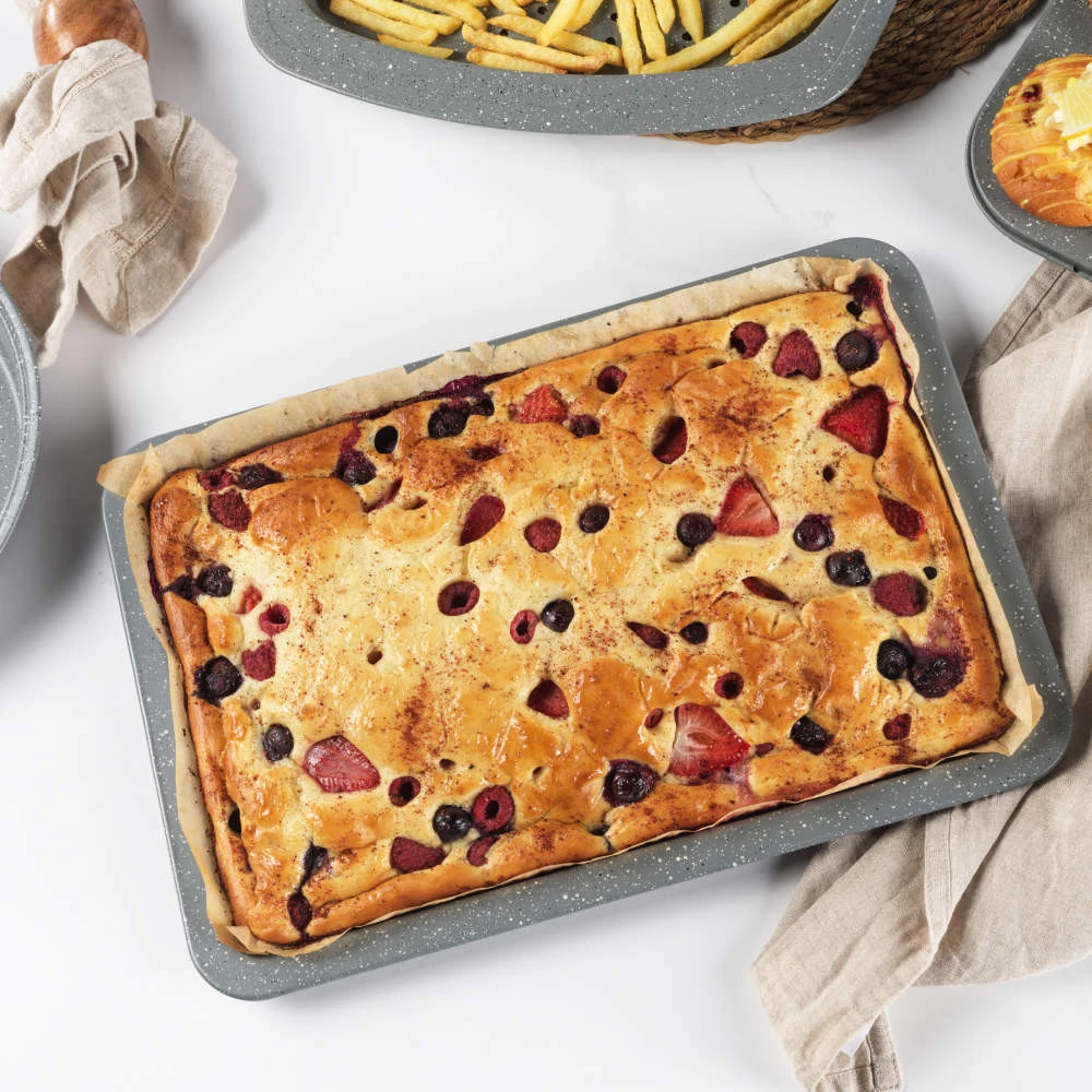 Salter BW02775GEU7 Marblestone 37cm Baking Tray