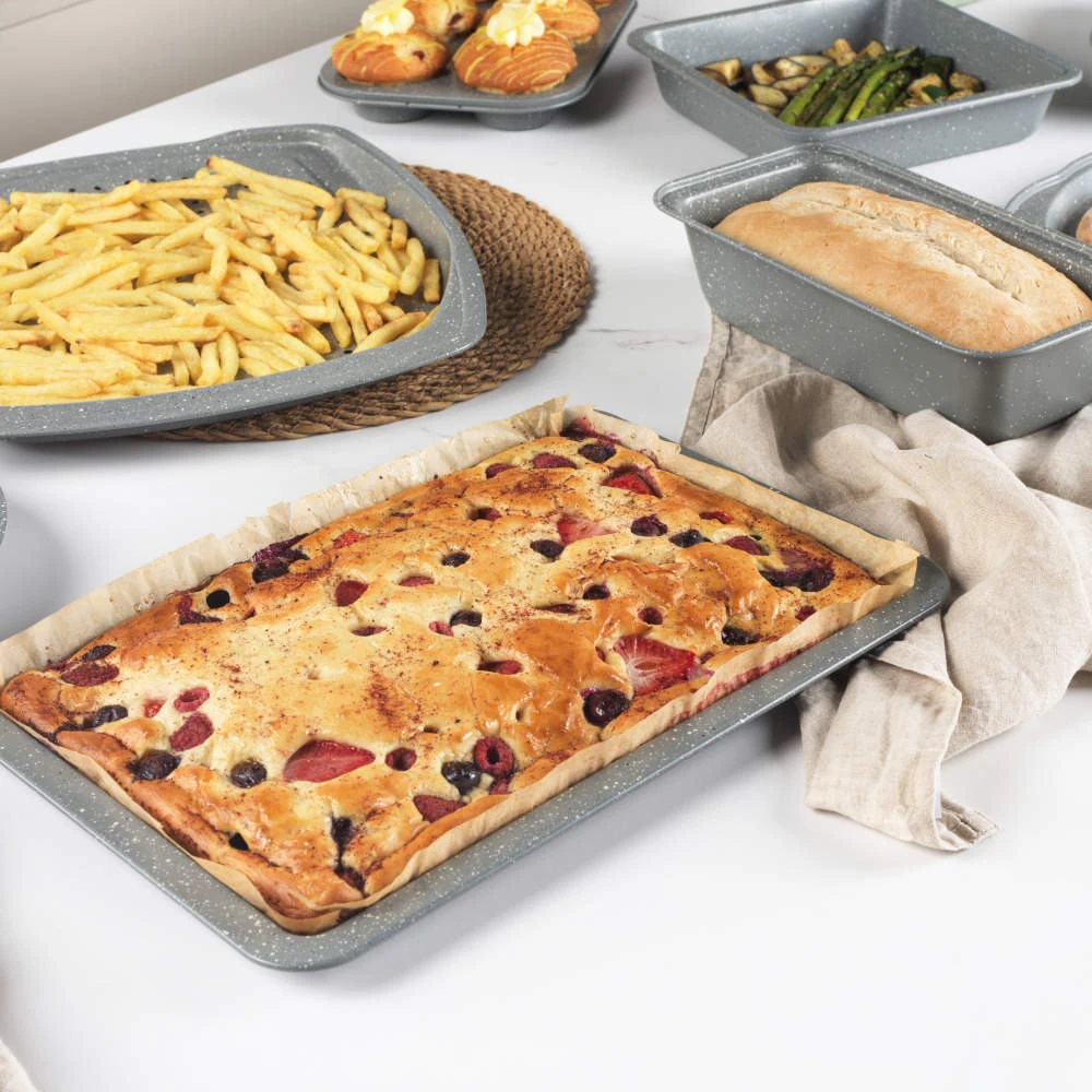 Salter BW02775GEU7 Marblestone 37cm Baking Tray