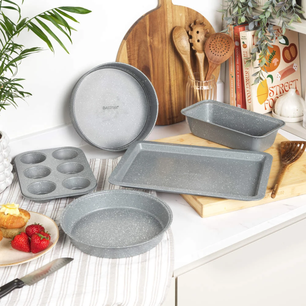 Salter BW02776G3EU7 Marblestone 27cm Loaf Pan