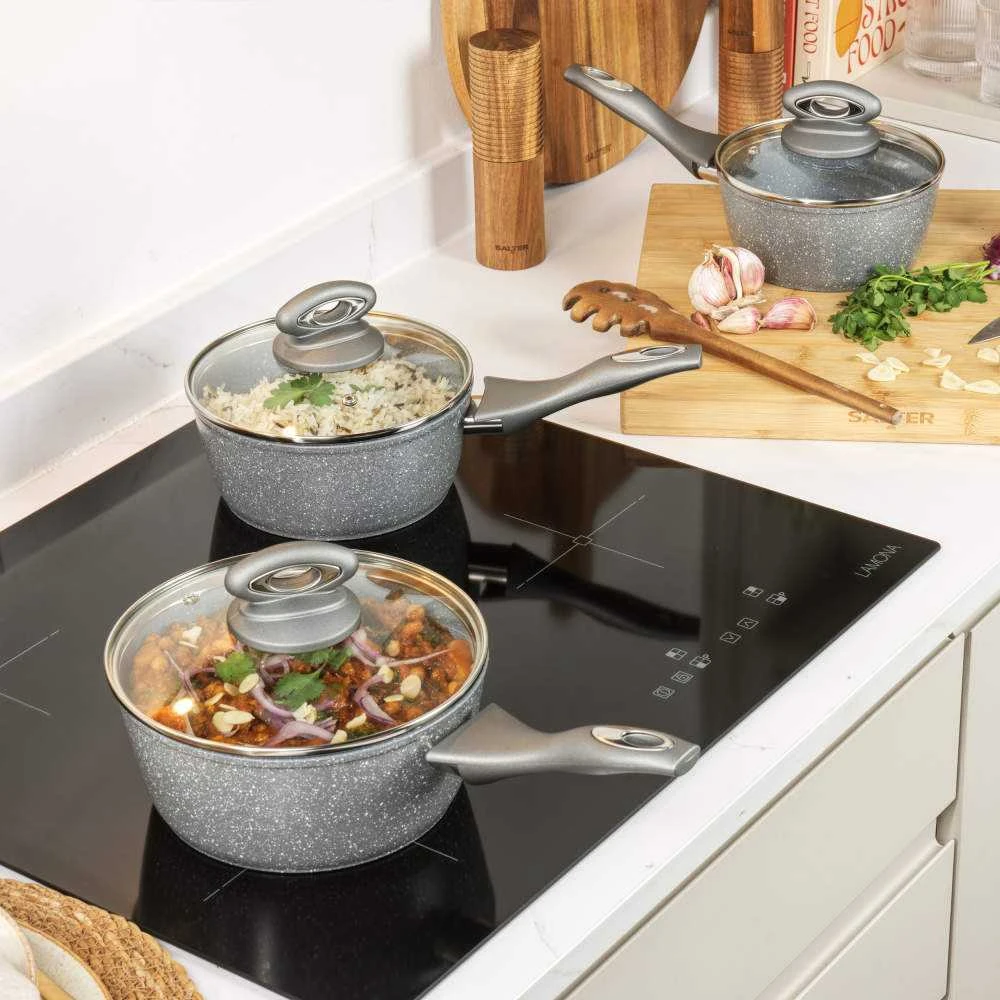Salter BW02986G1EU7 Marblestone 3-Piece Prikaistuvis Set - 16/18/20cm