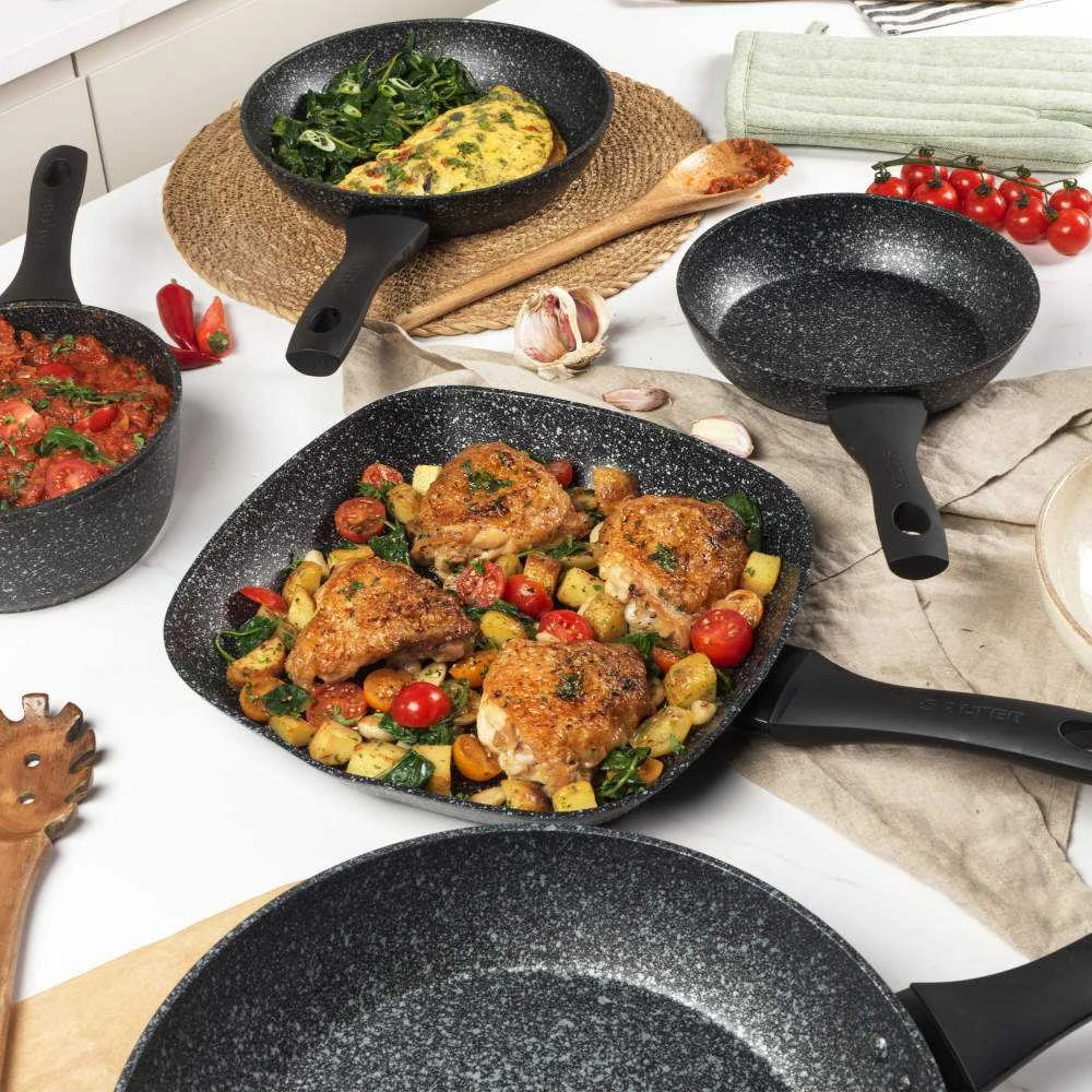 Salter BW05752S1 Megastone 28cm Griddle Pan