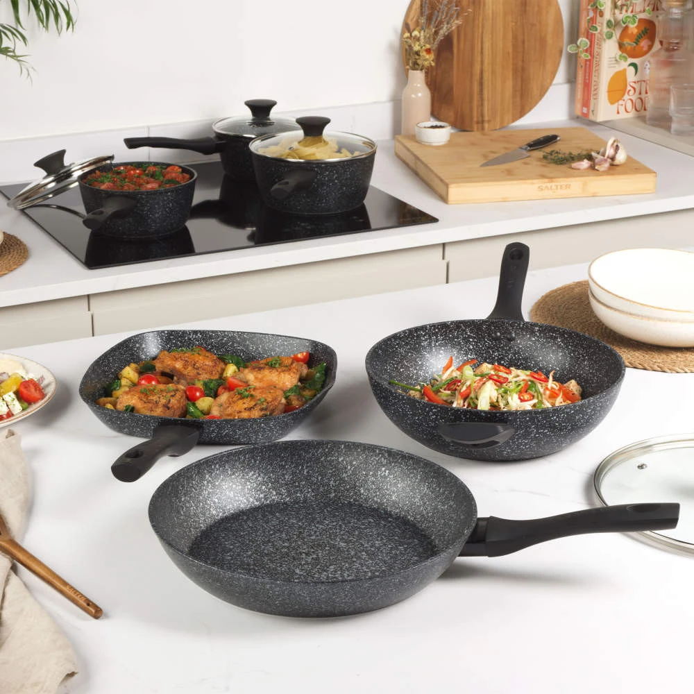 Salter BW05753S2EU7 Megastone 28cm Wok