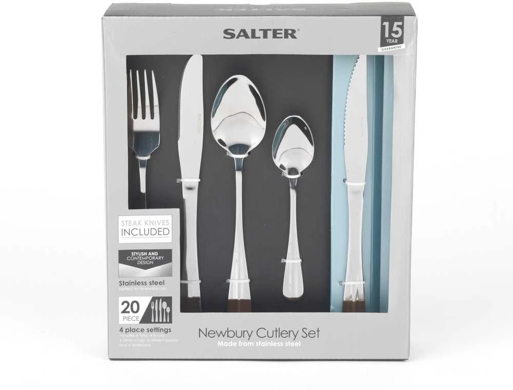 Salter BW086282EU7 Newbury stalo įrankių rinkinys – 20 dalių