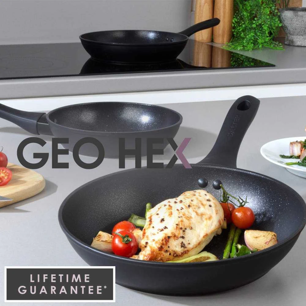 Salter BW08773 Geo Hex 3 dalių keptuvių rinkinys - 20/24/28 cm