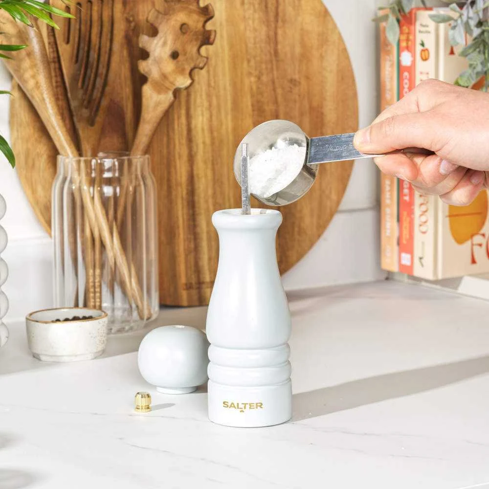 Salter BW120291EU7 Olea Salt & Pepper Mill Light Pilkas