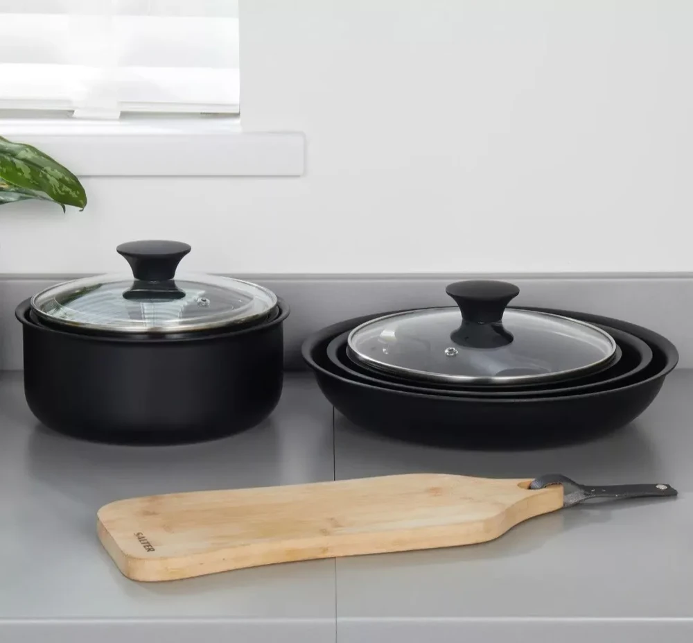 Salter BW12055IS Clip & Cook 14 dalių virtuvės rinkinys