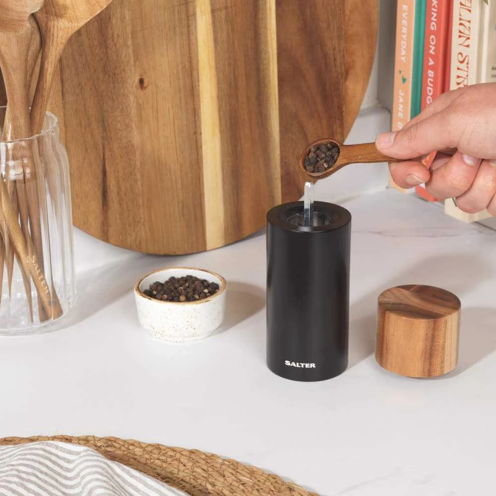 Salter BW12068EU7 Toronto Salt & Pepper Mills Juodas