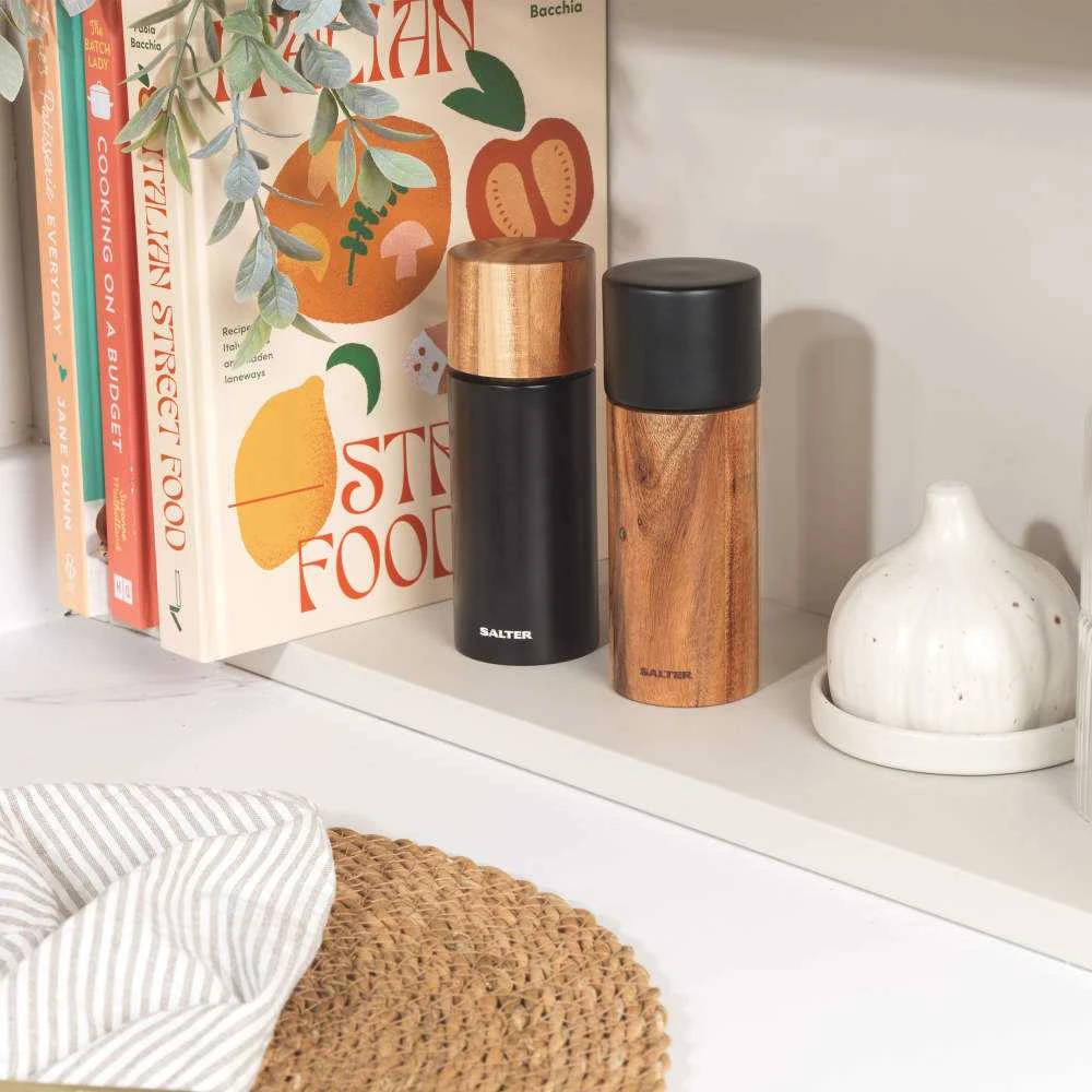 Salter BW12068EU7 Toronto Salt & Pepper Mills Juodas