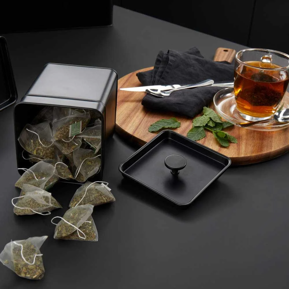 Salter BW124571EU7 Kuro 3-Piece Canister Set