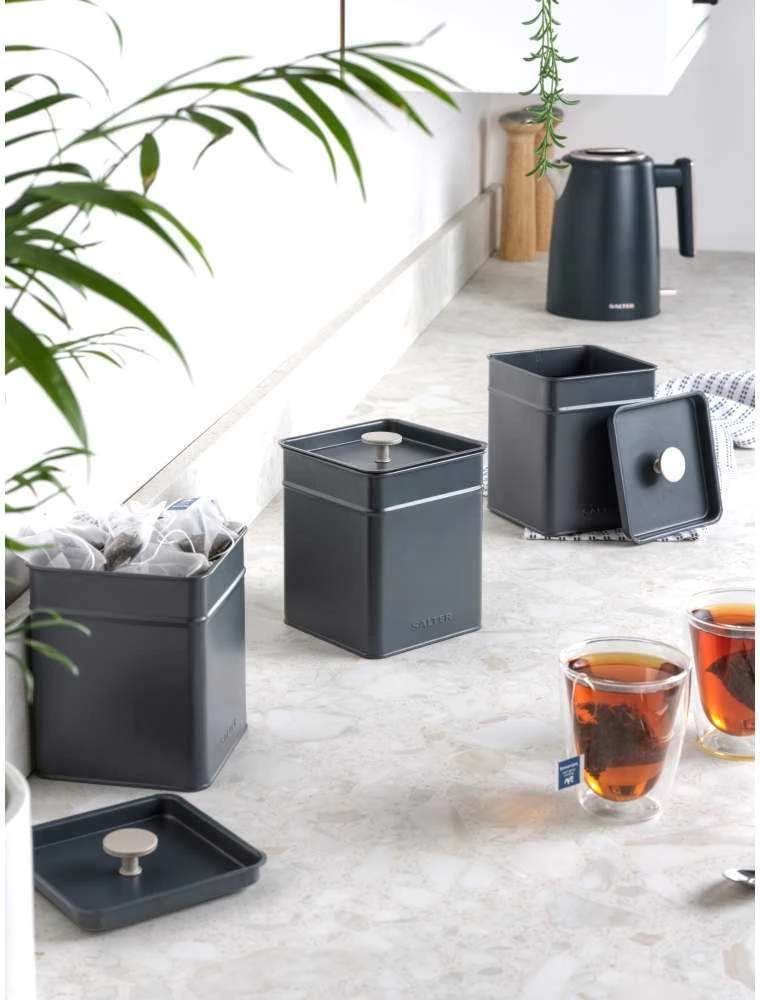 Salter BW124591EU7 Marino 3-Piece Canister Set
