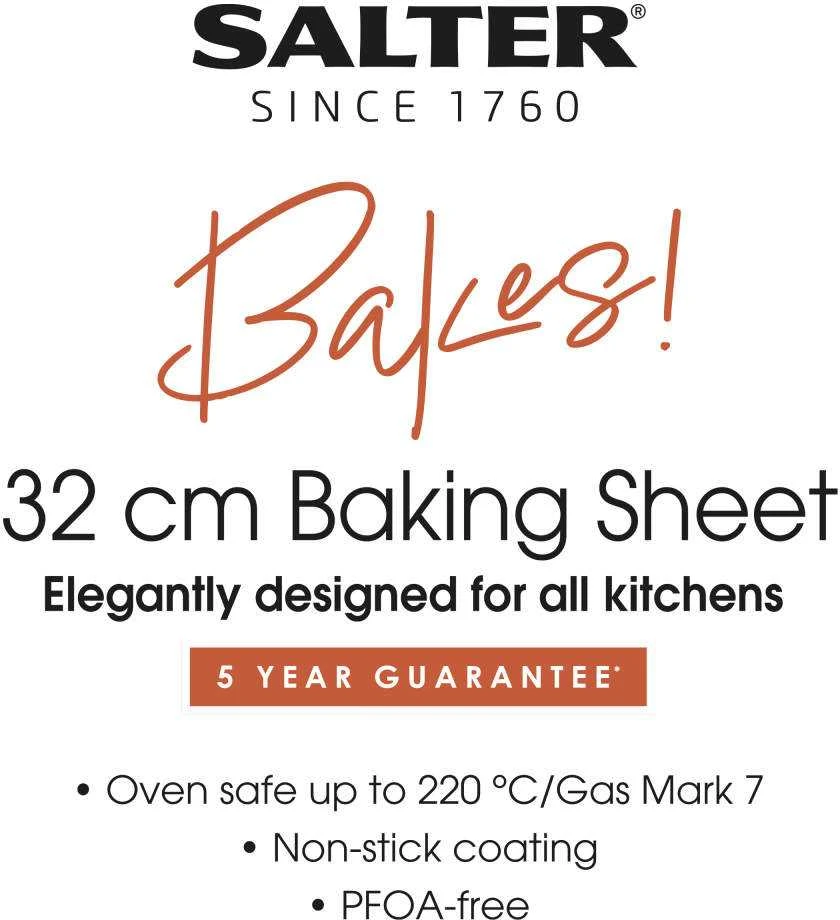 Salter BW12560EU7 Bakes 32cm Baking Sheet