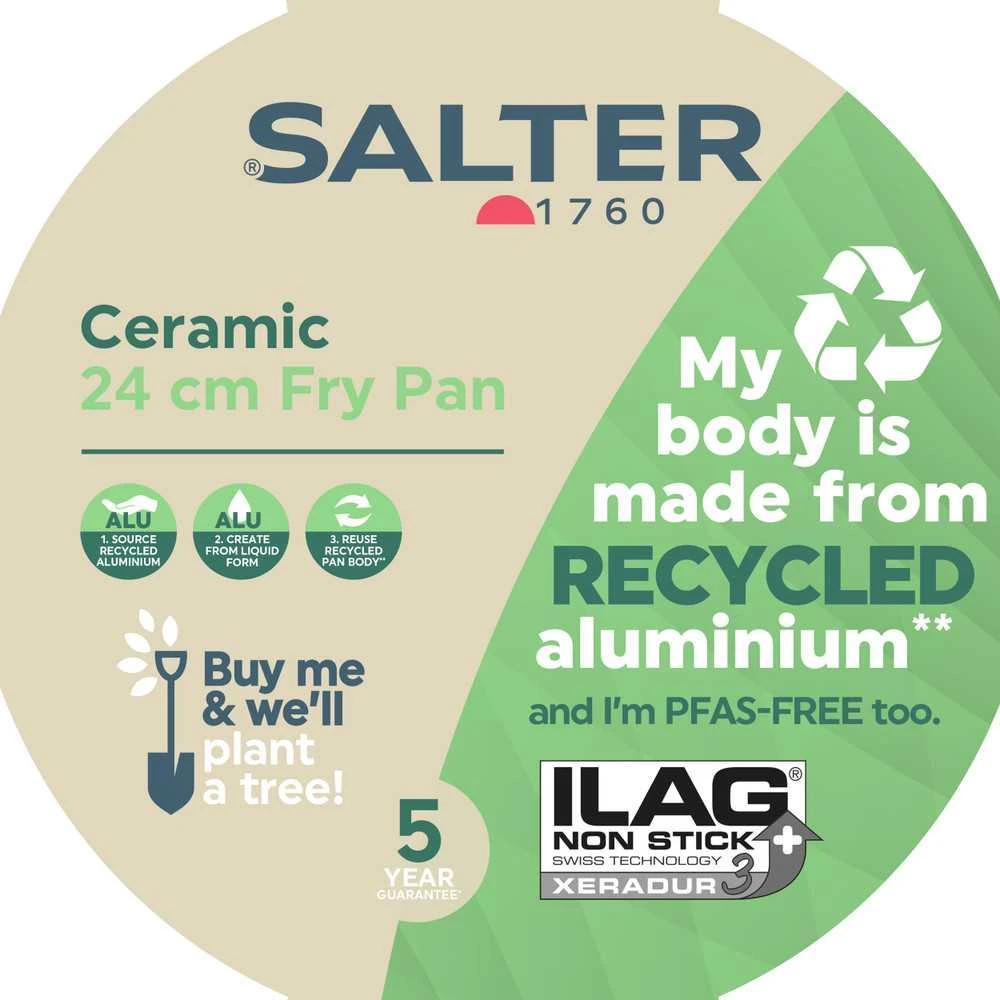 Salter BW12871EU7 keraminė 24 cm keptuvė