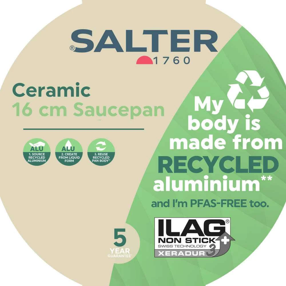 Salter BW12877AS Ceramic 16cm Prikaistuvis