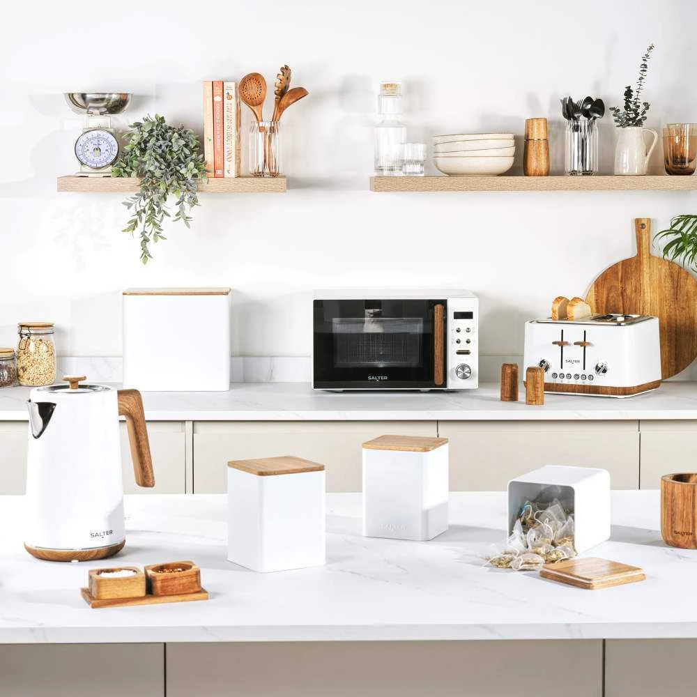 Salter BW12898WEU7 Toronto 3 dalių indų rinkinys Baltas