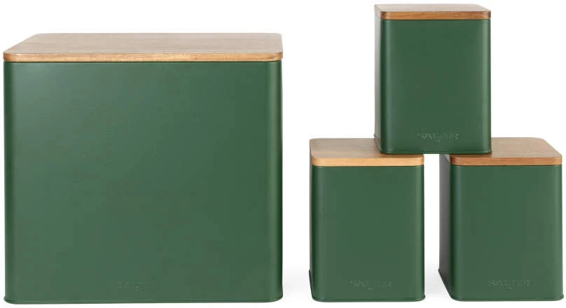 Salter BW12900G Toronto 4-Piece Countertop Set, Žalias