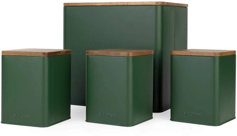 Salter BW12900G Toronto 4-Piece Countertop Set, Žalias