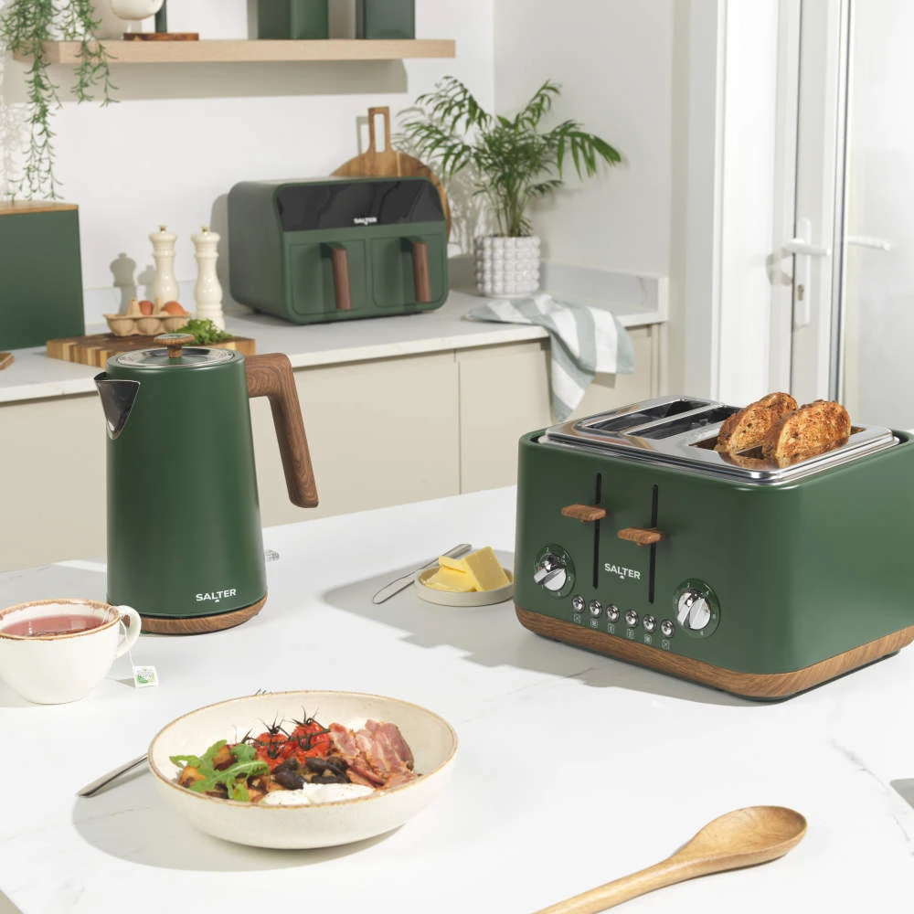 Salter BW12900G Toronto 4-Piece Countertop Set, Žalias