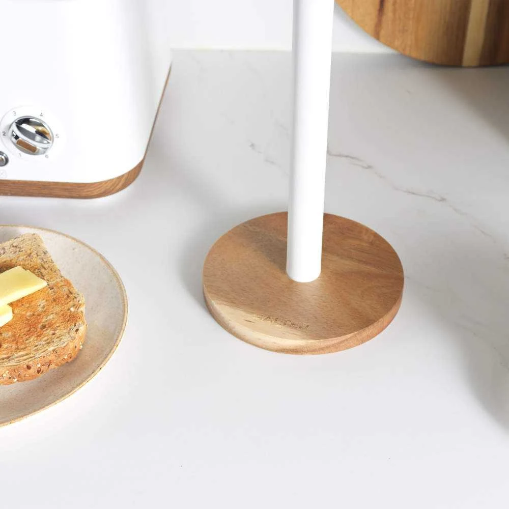 Salter BW13565W1EU7 Toronto Kitchen Roll Holder - Baltas