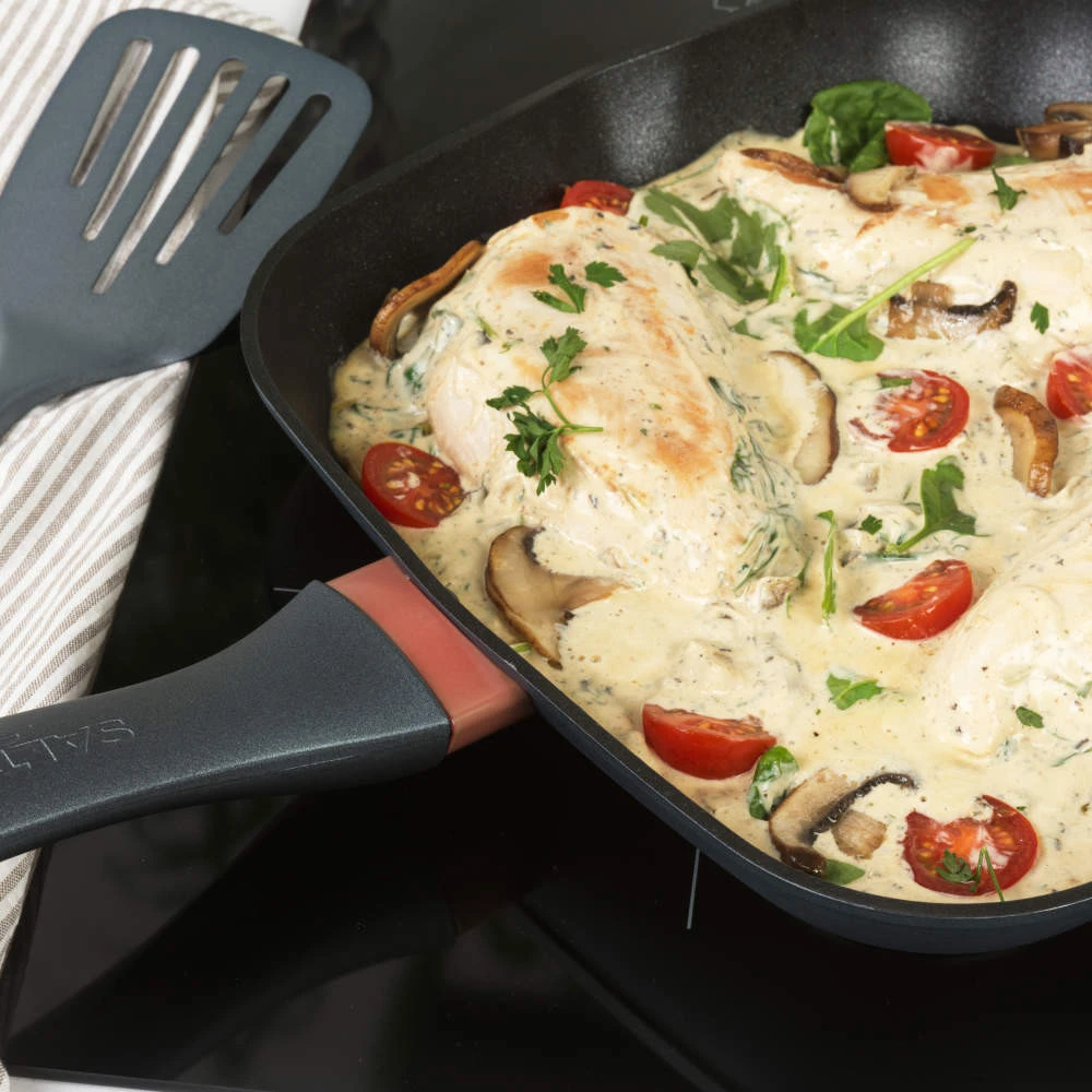 Salter BW13594DU Megastone Excellence 28cm Griddle Pan, Pilkas