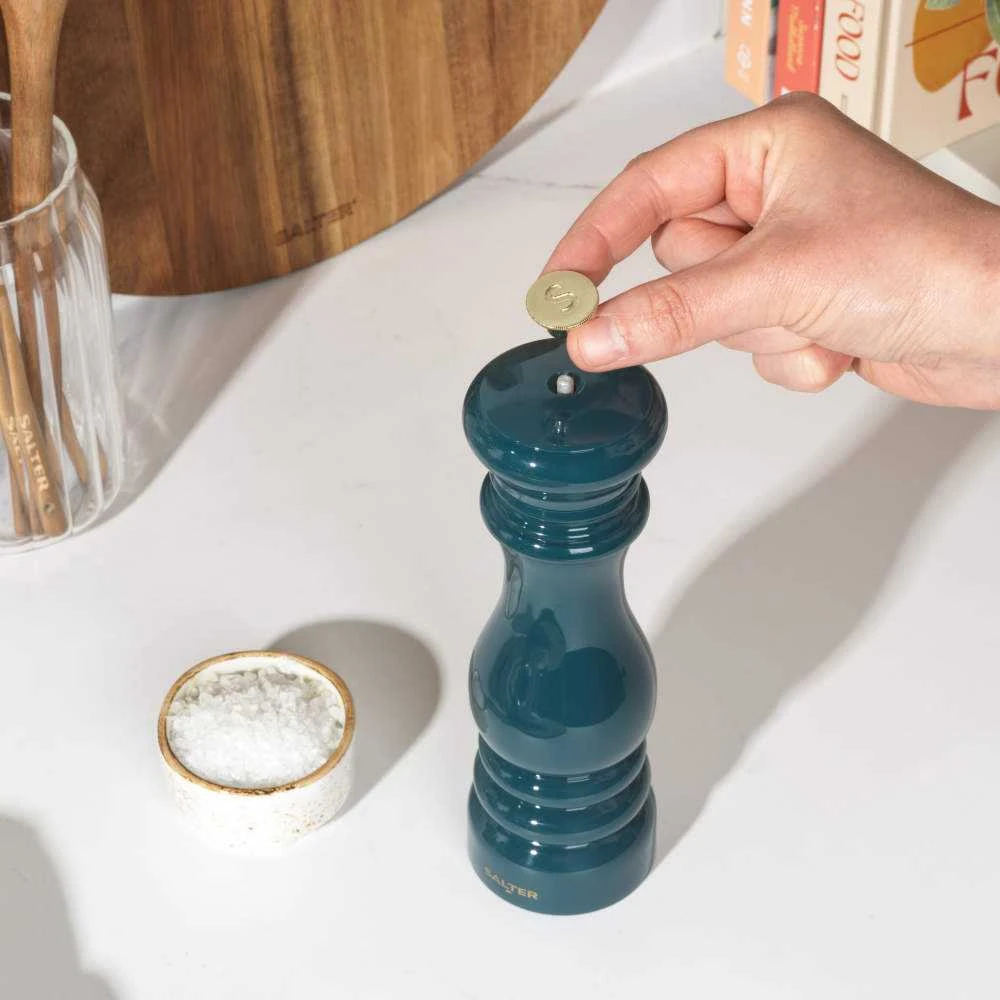 Salter BW13676GREU7 Chester Salt & Pepper Mill Žalias