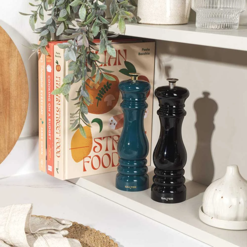 Salter BW13676GREU7 Chester Salt & Pepper Mill Žalias