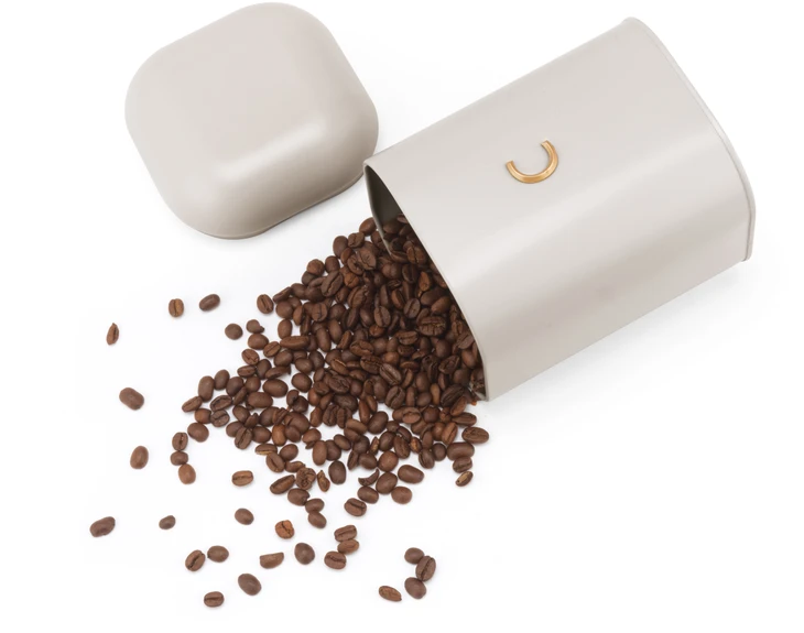 Salter BW13729OEU7 Pebble 3 Piece Canister Set Stone, rusvai gelsvas