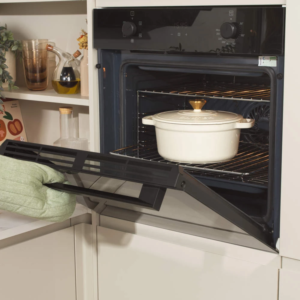Salter BW13771C Chester 3.4L Cast Iron Puodas Puodas 24 cm, Kreminis
