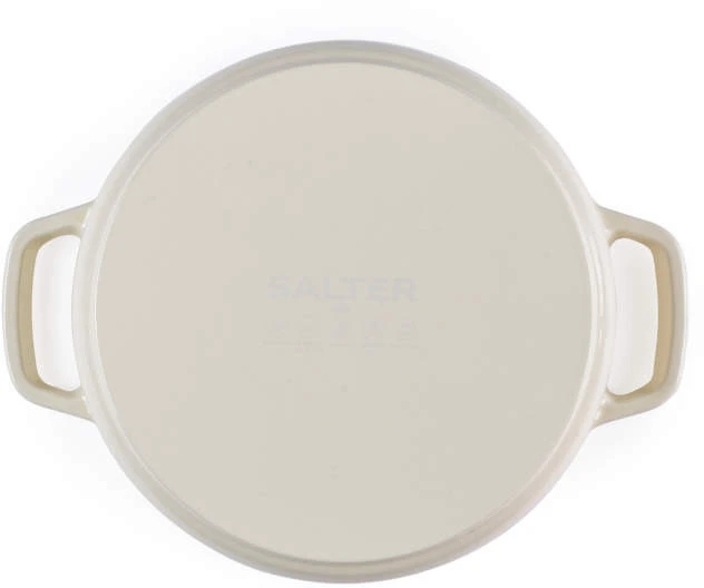 Salter BW13771C Chester 3.4L Cast Iron Puodas Puodas 24 cm, Kreminis