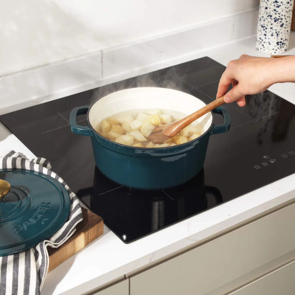 Salter BW13771GR Chester 3.4L Cast Iron Puodas Puodas 24 cm, Žalias