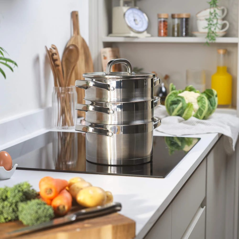 Salter BW13906 Timeless 18 cm 3-Tier Steamer