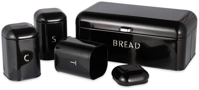 Salter BW14045B Boston 4-Piece Countertop Set, Juodas