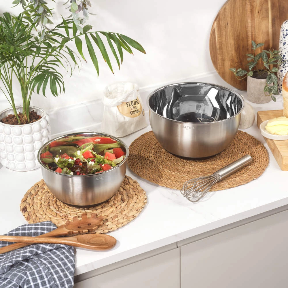 Salter BW14191 Expert 2-Piece Mixing Bowl Set