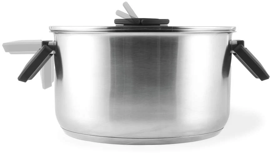 Salter BW14354 nerūdijančio plieno 3 dalių (16/22/24 cm) puodų rinkinys