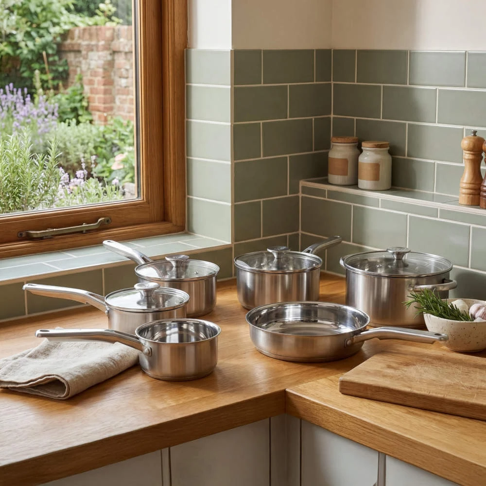 Salter BW14387 Signature 6 Piece Pan Set