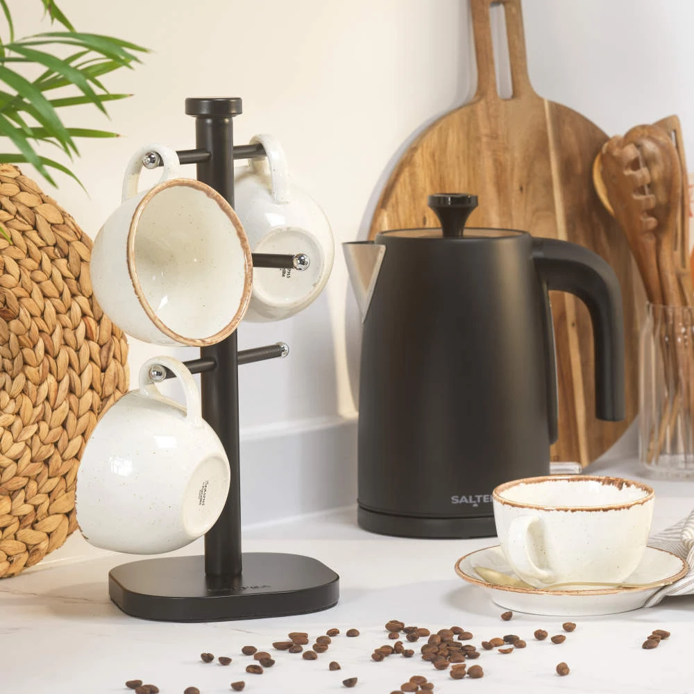 Salter BW14446 Kuro Mug Tree, Juodas