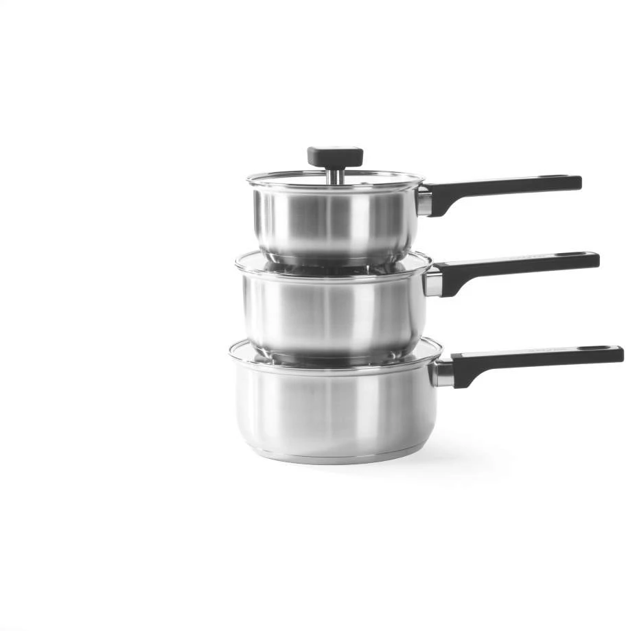 Salter BW14627 Expert 3 Piece (16/18/20cm) Pan Set