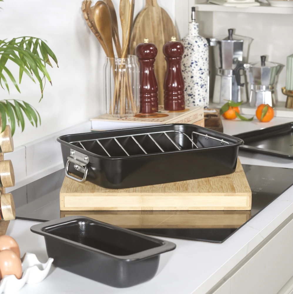 Salter BW14767 Expert 34 cm kepimo indas su grotelėmis