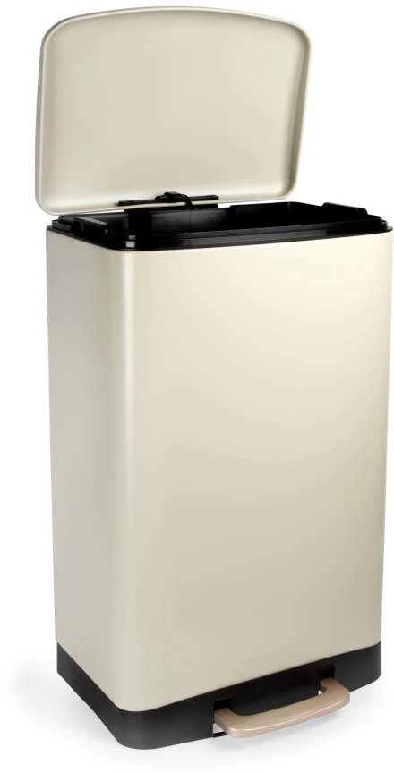 Salter BW14806 Pebble 50L Pedal Bin, rusvai gelsvas