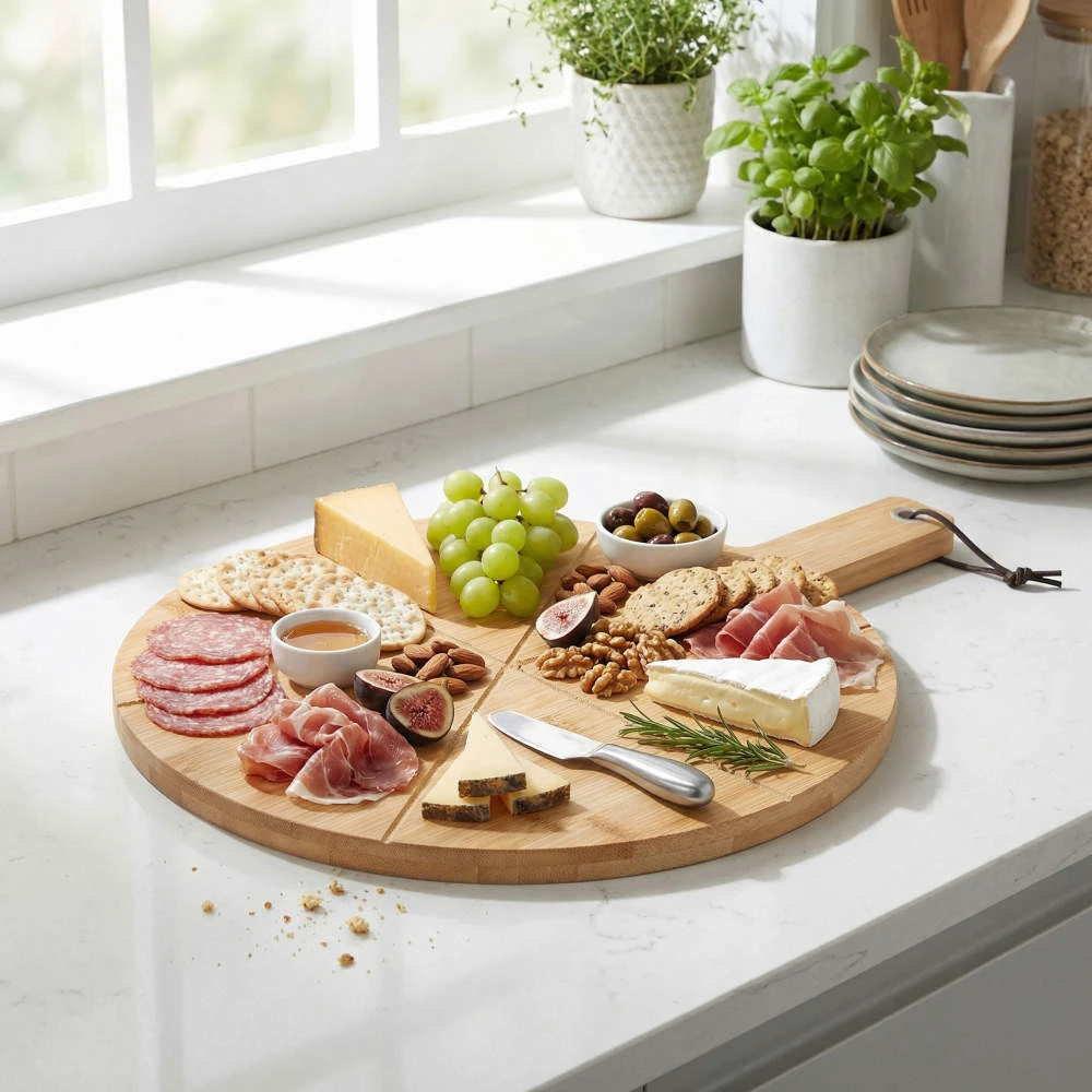 Salter BW14821 Toronto 12" Pizza Board & Cutter Set