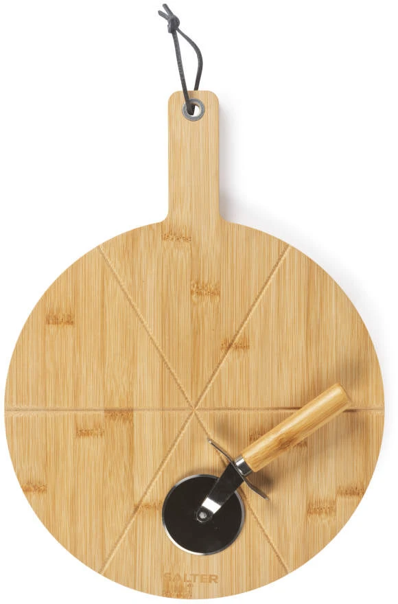 Salter BW14821 Toronto 12" Pizza Board & Cutter Set