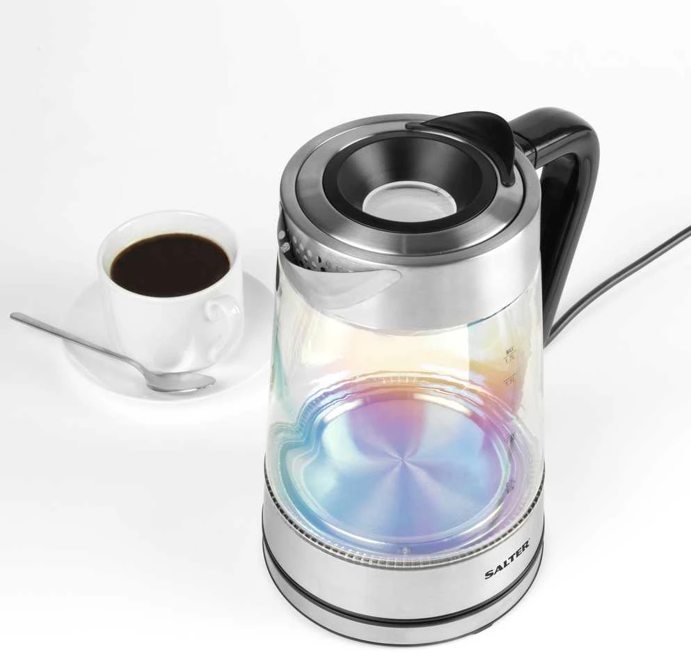 Salter EK5078IRFVDE Iridescent Glass Virdulys