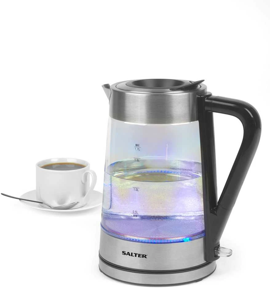 Salter EK5078IRFVDE Iridescent Glass Virdulys