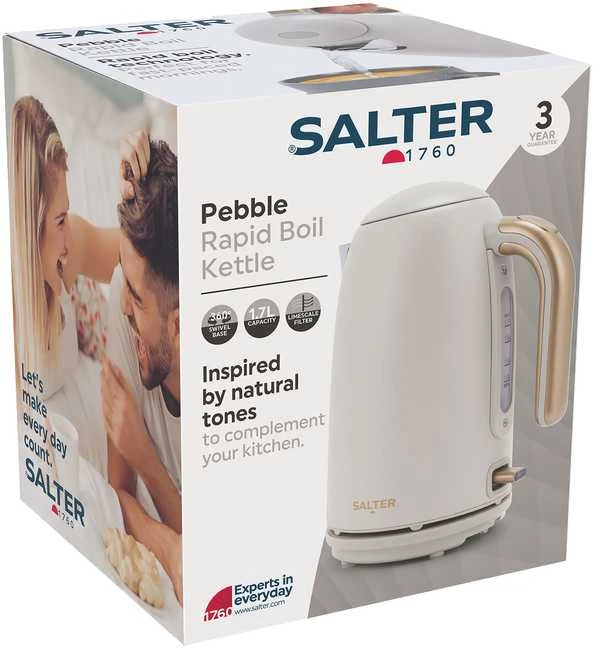Salter EK6085OBVDE Pebble Rapid Boil Virdulys